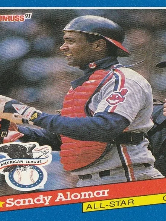 Sandy Alomar Baseball Card Collection - Picture 5 of 6